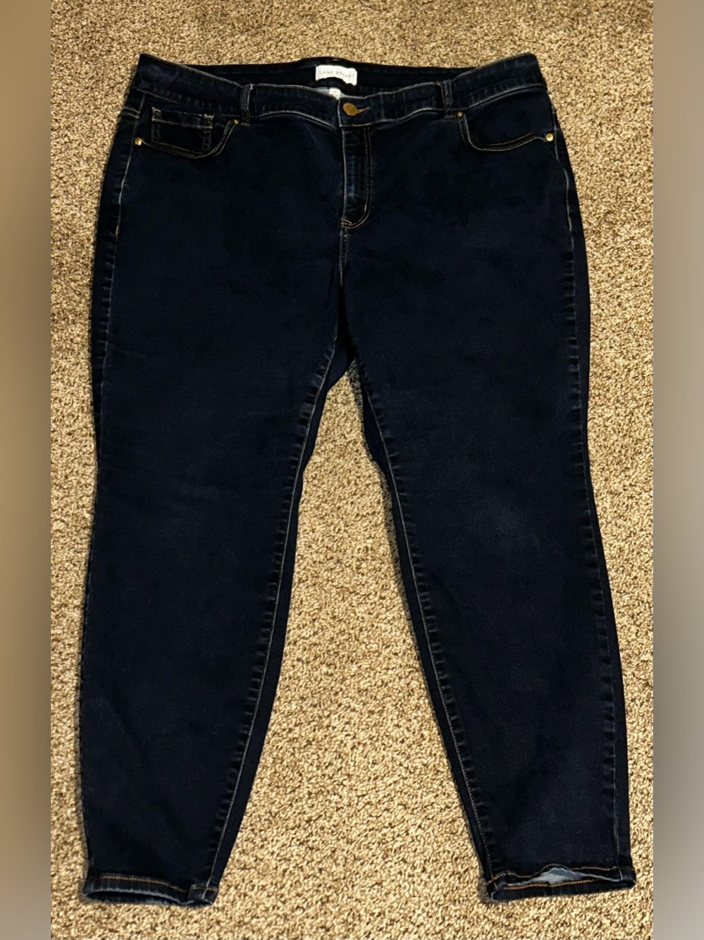 Lane Bryant Deep Indigo Skinny Jeans